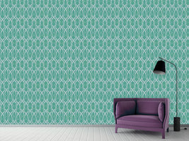 patterned-wallpaper-emerald-pearls