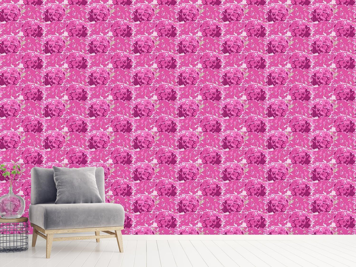 patterned-wallpaper-hortensia-pink