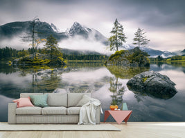 photo-wallpaper-rainy-morning-at-hintersee