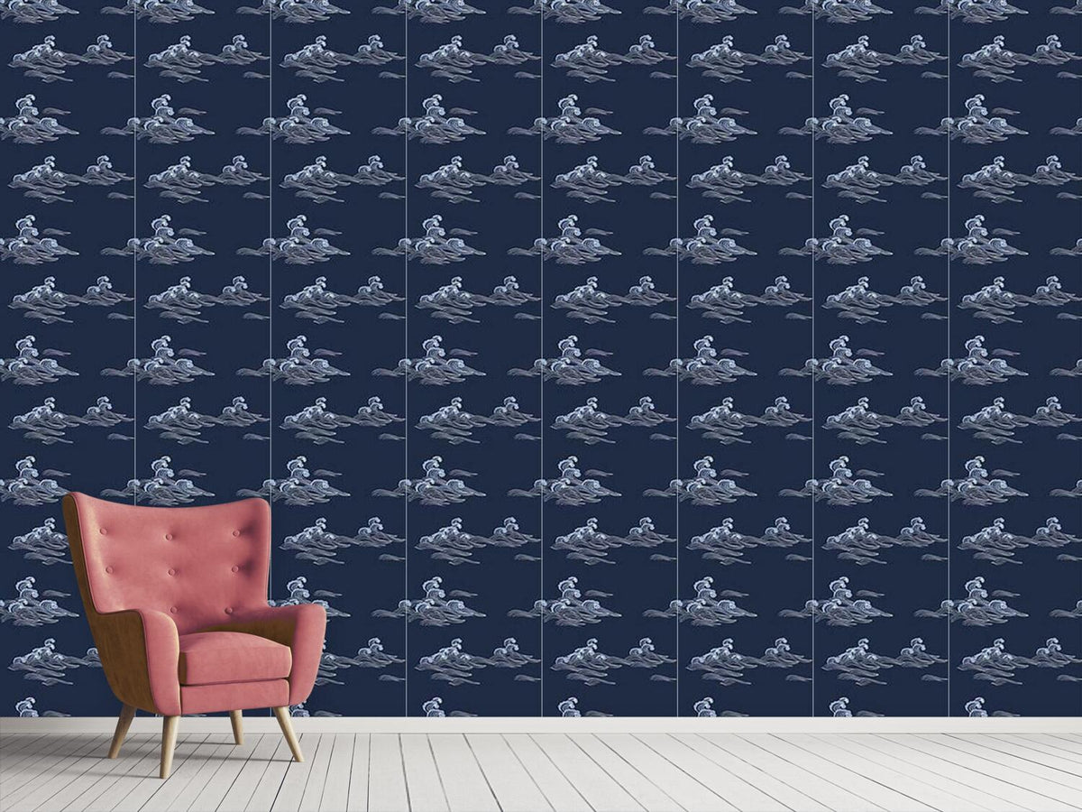 patterned-wallpaper-sea-waves