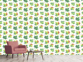 patterned-wallpaper-turning-leaves