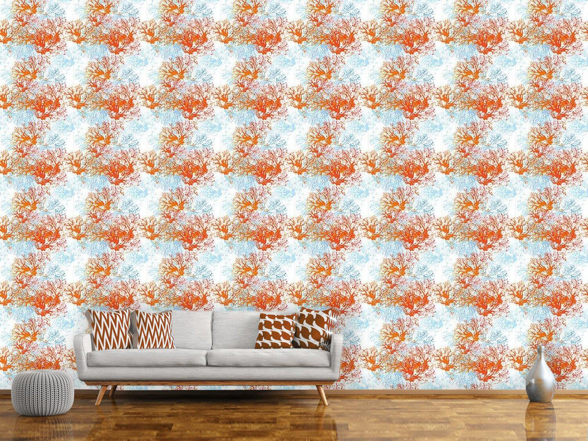 patterned-wallpaper-coral-garden