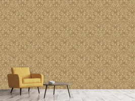 patterned-wallpaper-spiritual-loops-beige