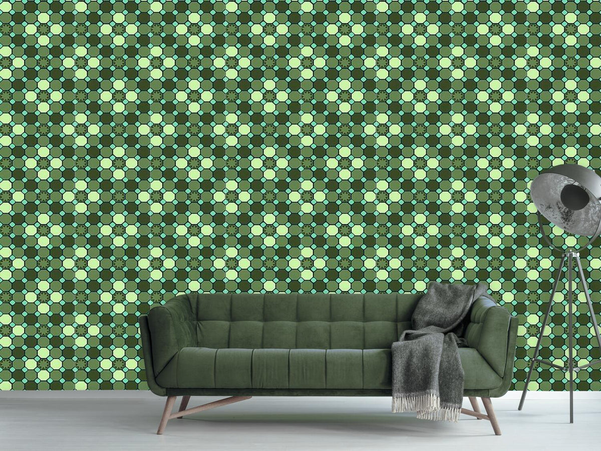 patterned-wallpaper-star-mosaic