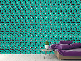 patterned-wallpaper-twenties-shoes-and-hats