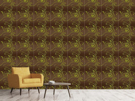 patterned-wallpaper-moulin-nouveau-brown