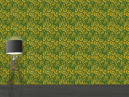 patterned-wallpaper-beginning-and-end-green